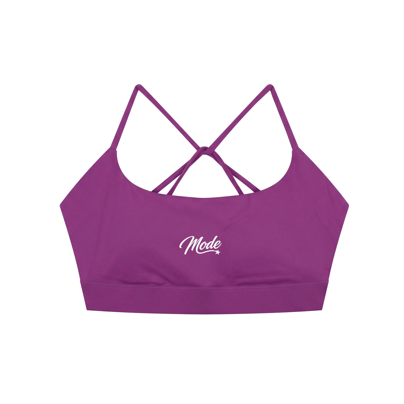 Mode Gallery Strappy Criss Cross Yoga Sports Bra