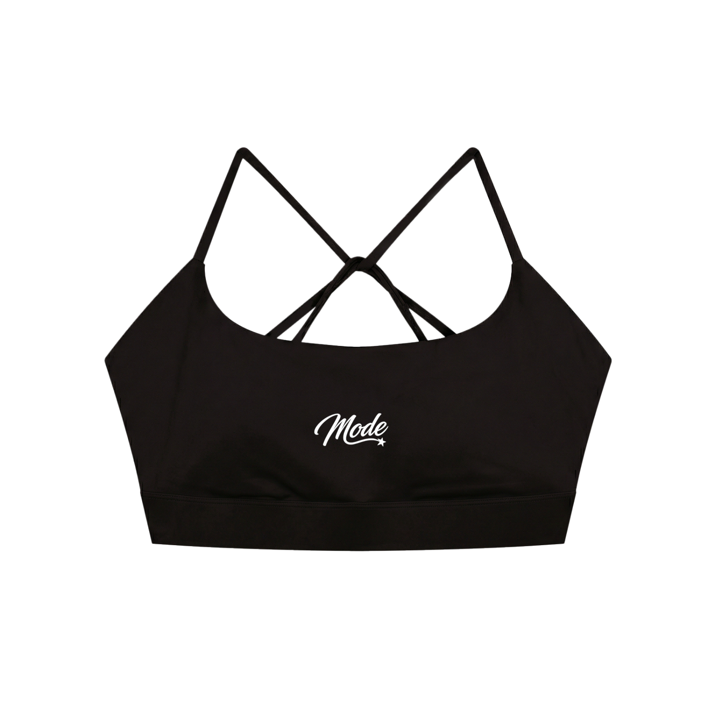 Mode Gallery Strappy Criss Cross Yoga Sports Bra