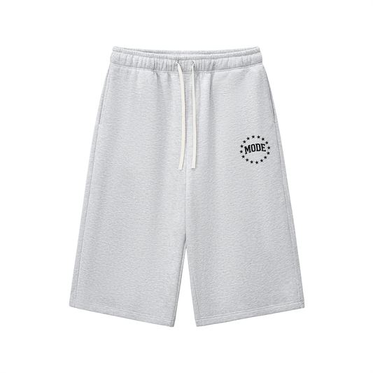 Relaxed Drawstring Three-quarter Sweatpants