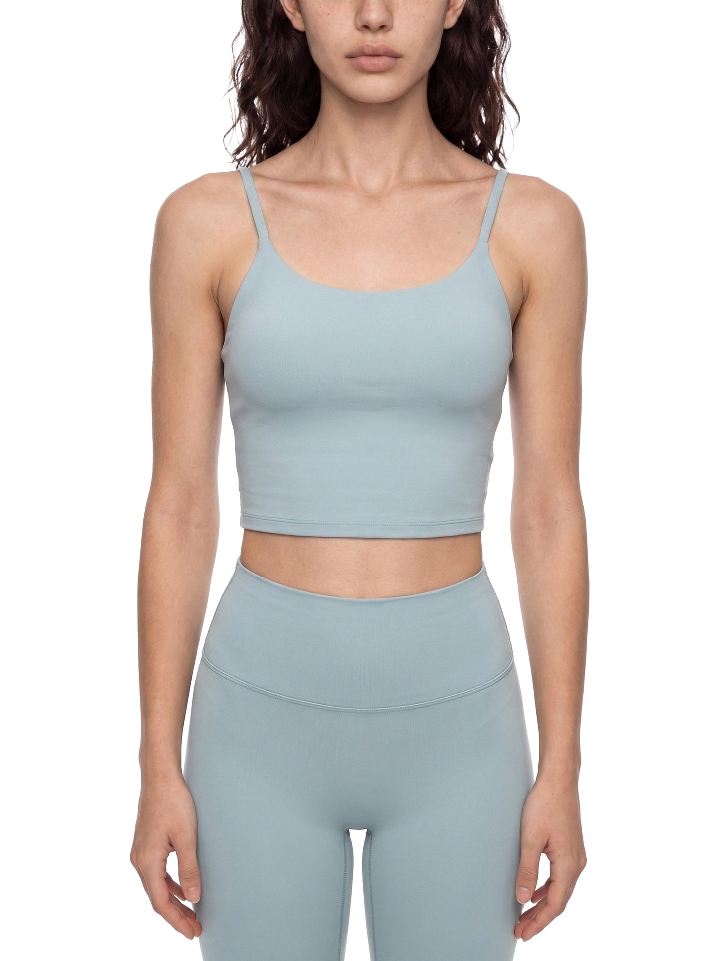 Mode Gallery Spaghetti Strap Yoga Sports Bra