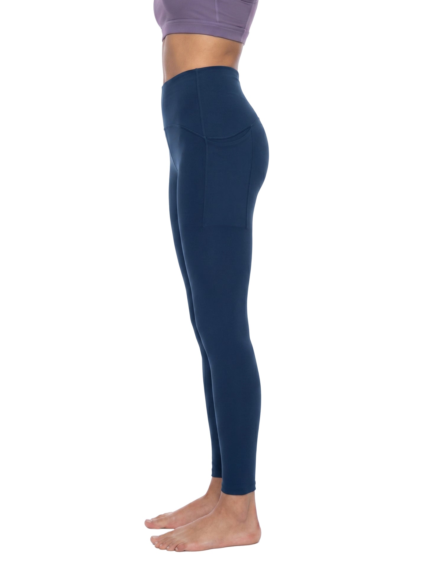Mode Gallery Women's High-Rise Ankle-Length Leggings